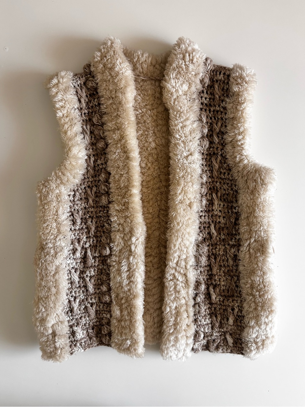 Handmade Plush Boho Vest